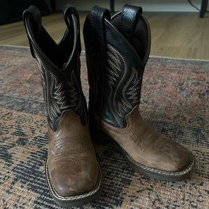 SMOKY MOUNTAIN BOYS' TRAVIS WESTERN BOOTS - SQUARE TOE